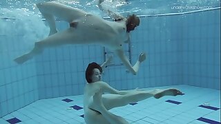 Anna Netrebko plus Lada Poleshuk underwater lesbos